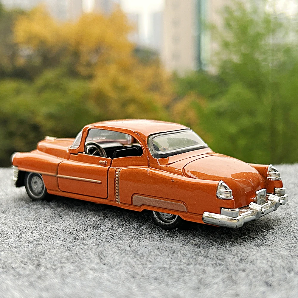 Vintage Orange Cadillac Diecast Model 1:32 Scale 3 Vintage Orange Cadillac Diecast Model 1:32 Scale - Image 3