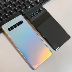 Samsung Galaxy S10 5G Glass Back Cover in Gold, Silver, Black 13 Se30f53f832c64c36af70bcc846c84d64w