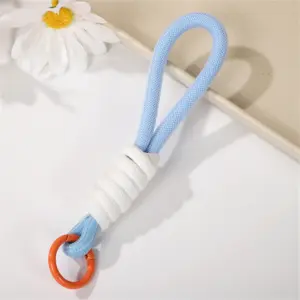 Vibrant 16cm Mesh & Cotton Lanyard in Fluorescent Colors 17 Se31d6b9a142c480aafaf04c06388a2abX