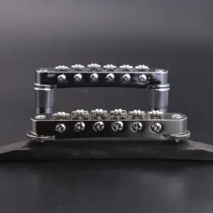GuitarFamily 6-String Tune-O-Matic Bridge 13 Se369897b11f447ff8e102bcef1c3b80ck
