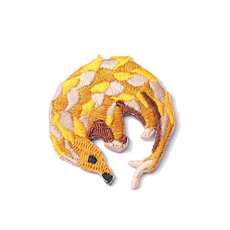 Cute Pangolin Embroidered Iron-On Patch 4 Cute Pangolin Embroidered Iron-On Patch - Image 4