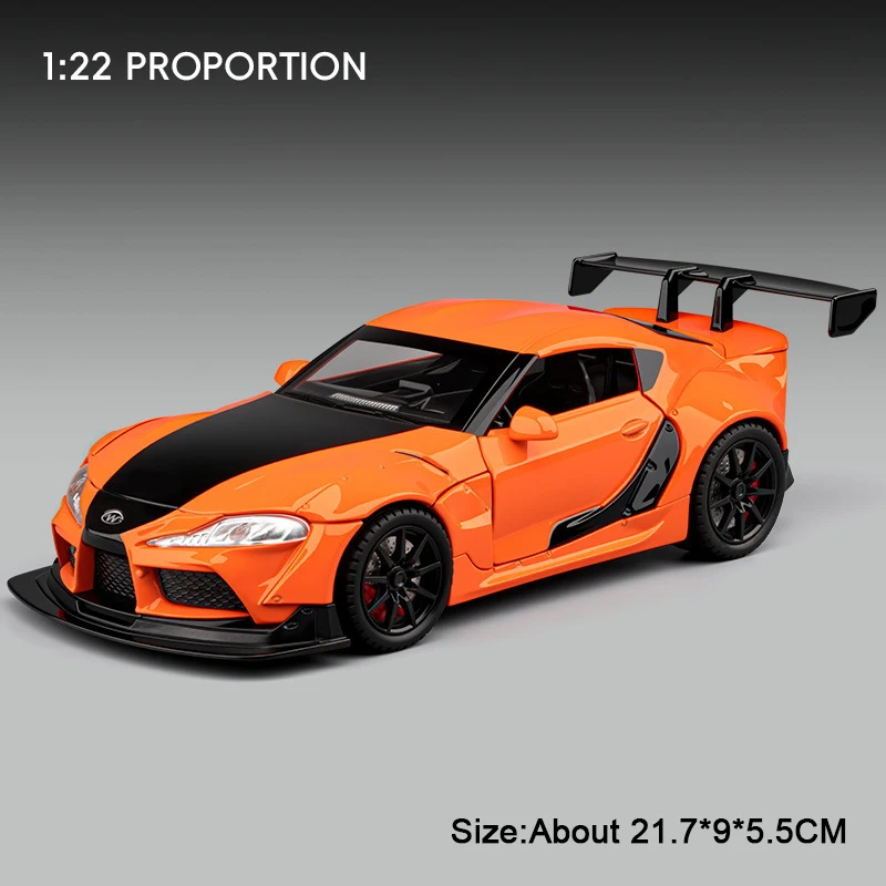 1:22 Scale Alloy Toyota Supra Model Car 10 1:22 Scale Alloy Toyota Supra Model Car - Image 10