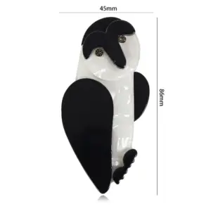 Acrylic Owl Brooch for Fashion Accessories 7 Se3cc0e027ef1496f9d13a08991d1f67eA