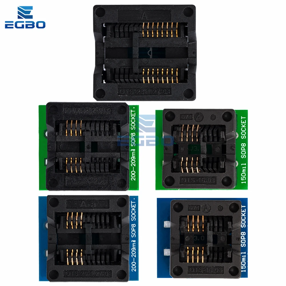 SOP16 to DIP8 Wide-Body IC Adapter Socket 6 SOP16 to DIP8 Wide-Body IC Adapter Socket - Image 6