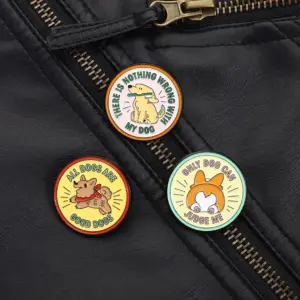 Vibrant Cartoon Dog Brooch Set in Alloy 12 Se3e78f102c1a415494d8fc93dda4d4b4G