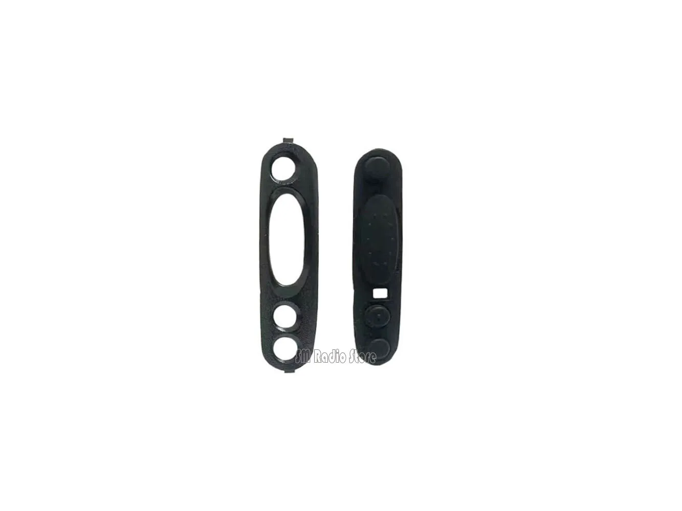Durable Rubber PTT Button Bezel Set for Radios 2 Durable Rubber PTT Button Bezel Set for Radios - Image 2