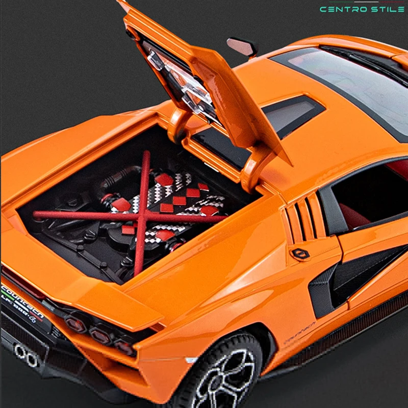 White 1/24 Scale Supercar Model by WELLY 5 White 1/24 Scale Supercar Model by WELLY - Image 5