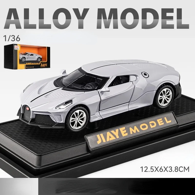 Bugatti 1:36 Scale Diecast Model Car 6 Bugatti 1:36 Scale Diecast Model Car - Image 6