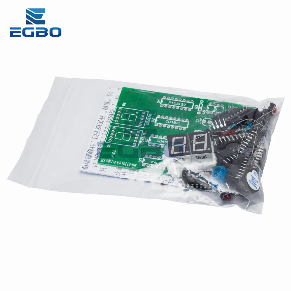 Basketball Timer DIY Kit with Green PCB 6 Basketball Timer DIY Kit with Green PCB - Image 6