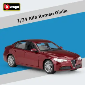 Vivid Red Alfa Romeo Giulia Coupe Model 1:24 Scale 9 Se4202d3e6b854911b6849bcbbb65ea73d