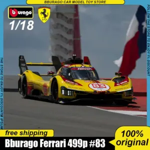 Ferrari 499p 1:18 Diecast Model Replica