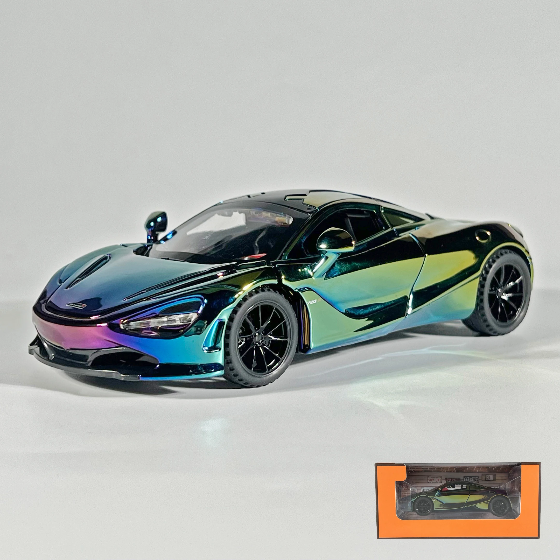 Red McLaren 720S Diecast Model 1:32 Scale 9 Red McLaren 720S Diecast Model 1:32 Scale - Image 9