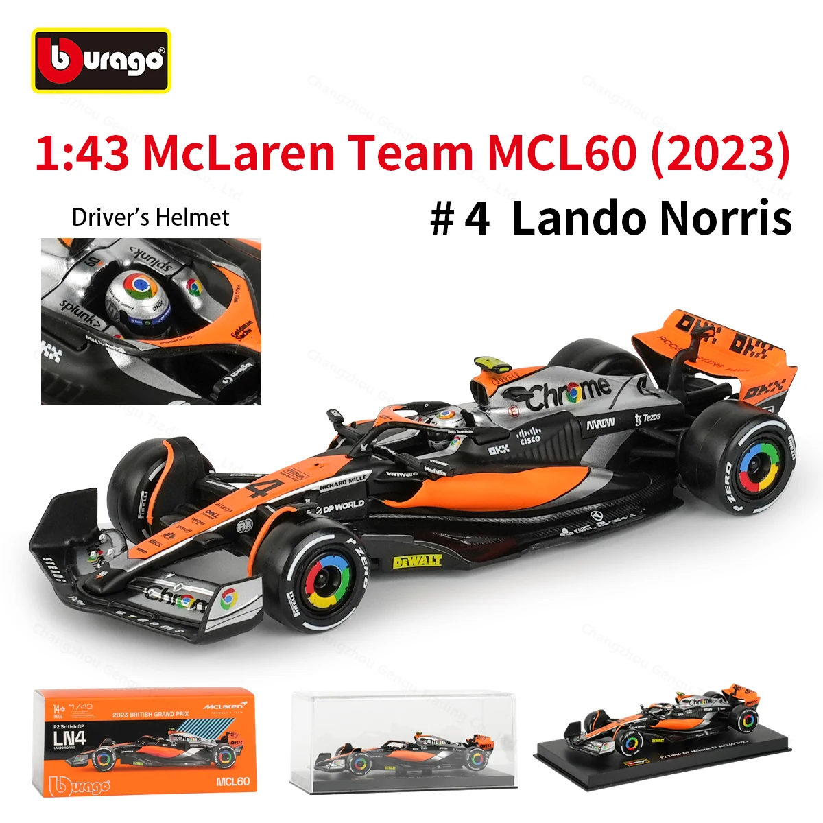 1:43 McLaren MCL60 F1 Diecast Model Collection 7 1:43 McLaren MCL60 F1 Diecast Model Collection - Image 7