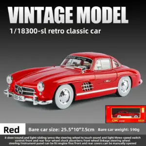1:18 Mercedes-Benz 300SL Diecast Model 15 Se47f67bbbe2b46ca87a33498c0bd7648c