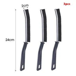 Black Household Grout Cleaning Brush Set 17 Se48424f8a97b4ea791047a77f1b1b2521