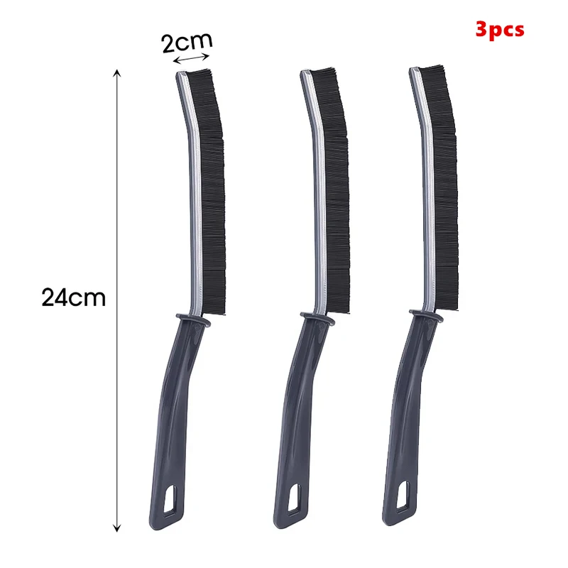 Black Household Grout Cleaning Brush Set 9 Black Household Grout Cleaning Brush Set - Image 9