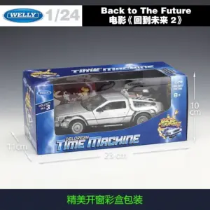 WELLY 1:24 DeLorean DMC-12 Collector Model 14 Se4981982ec524cbeb851dcf2f5b18756r