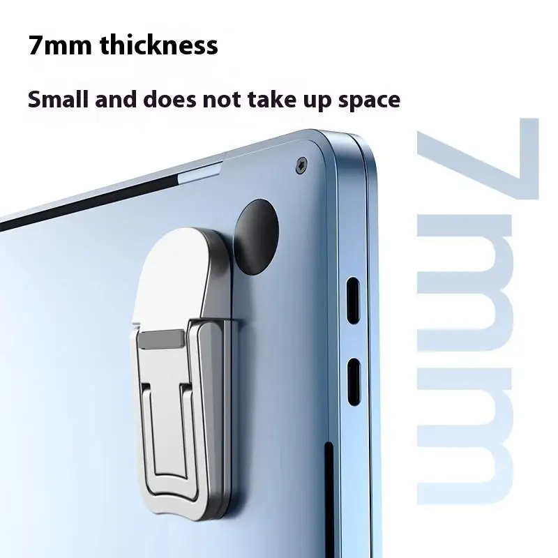 Adjustable Laptop Cooling Stands Set in Black and Silver 4 Adjustable Laptop Cooling Stands Set in Black and Silver - Image 4