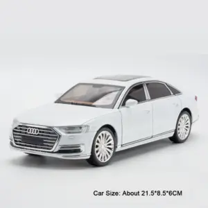 Black 1:24 Scale Diecast A6L Model Car 19 Se4afff88a1de460580414d215115f8906