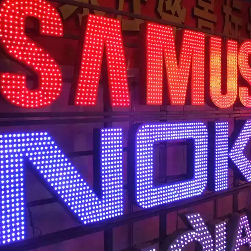 9mm Pixel Points LED Module String Lights for Outdoor Signage 6 9mm Pixel Points LED Module String Lights for Outdoor Signage - Image 6