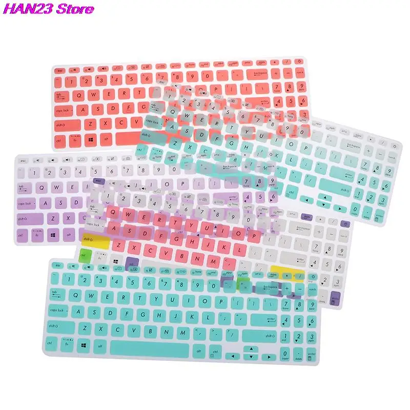 Colorful Silicone Keyboard Cover for Asus S15 5 Colorful Silicone Keyboard Cover for Asus S15 - Image 5