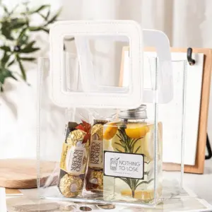 Transparent PVC Gift Bag with Square Handle 8 Se4d32872cb674e7aa08e23ade3ddffdah