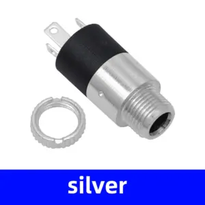 Gold-Plated 3.5mm Female Audio Jack Connector 15 Se4d9fa0983f24279883bb4af11316c072