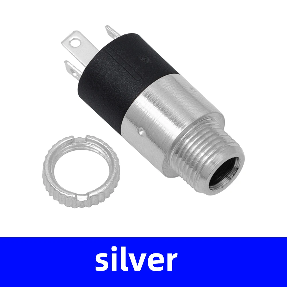 Gold-Plated 3.5mm Female Audio Jack Connector 8 Gold-Plated 3.5mm Female Audio Jack Connector - Image 8