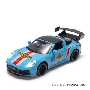 1:32 Porsche Martini Diecast Model Racing Car 17 Se4f166dfd09844e09cb1c76e43ded579w