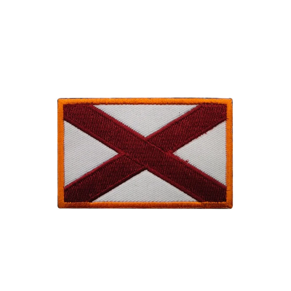 Patriotic American Flag Embroidered Patch 3 Patriotic American Flag Embroidered Patch - Image 3