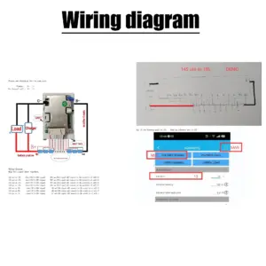 Bluetooth Lithium Battery Protection Board 7S-14S 12 Se5345f283b1e42d285f80a03a32d603bm