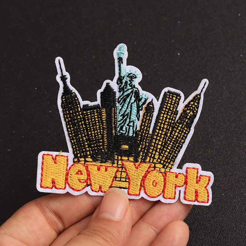 Set of 5 New York City Embroidered Patches 5 Set of 5 New York City Embroidered Patches - Image 5