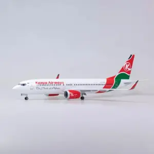 Kenya Airways Boeing 737 MAX Model 1/85 Scale 8 Se54f86e33fd8422a88de0afd1f83707fa