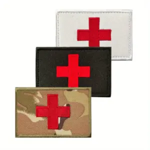 Embroidered Rescue Medical Emergency Badge Set