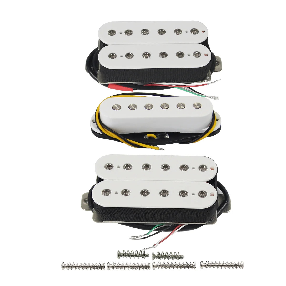 HSH Electric Guitar Pickup Set with 2 Humbuckers 6 HSH Electric Guitar Pickup Set with 2 Humbuckers - Image 6