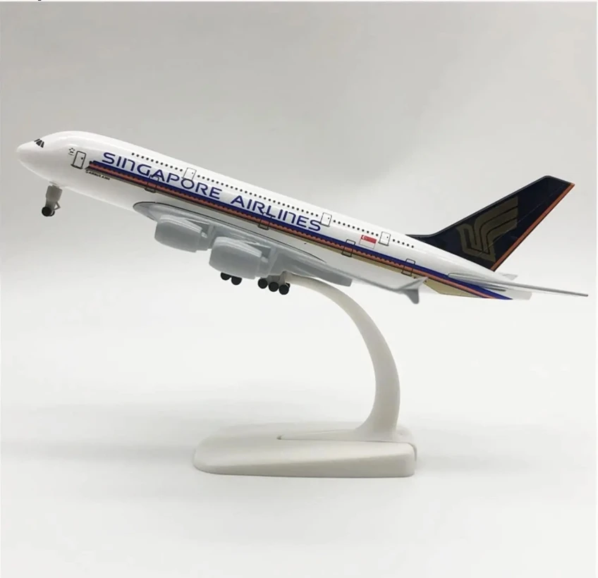 Singapore Airlines A380 Diecast Model, 20cm 7 Singapore Airlines A380 Diecast Model, 20cm - Image 7