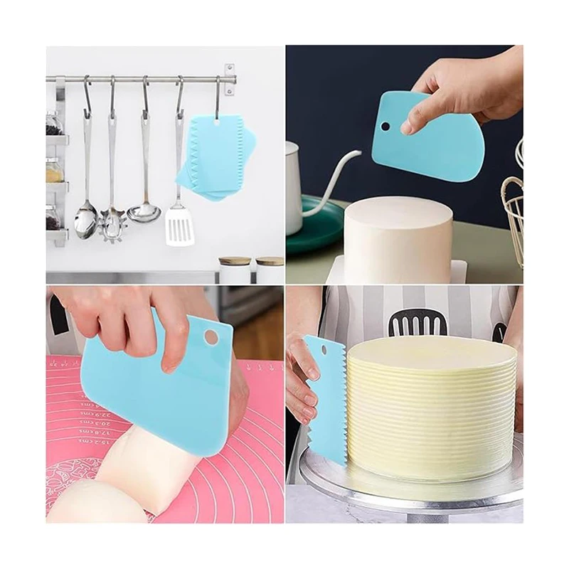 Bright Blue 3-Piece Cake Decorating Set 6 Bright Blue 3-Piece Cake Decorating Set - Image 6