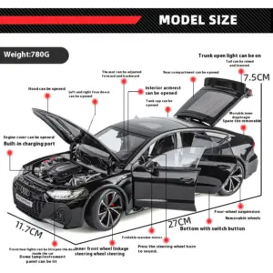 1:18 Scale RS7 Remote Control Car 11 Se56dd2b86b2c4bf8980c5ea88e195664t