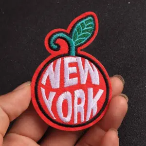 New York Apple Patch Set of 5 Patches