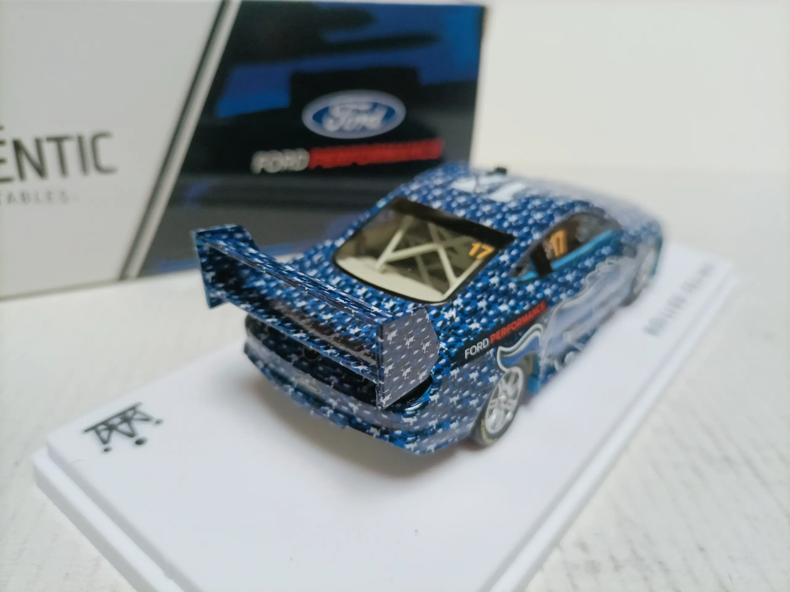 1:43 Ford Mustang Diecast Model Race Car 3 1:43 Ford Mustang Diecast Model Race Car - Image 3