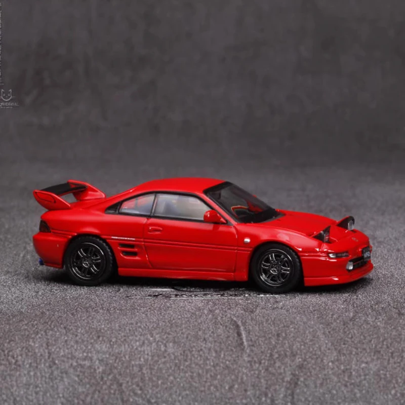 Red Toyota MR2 SW20 Diecast Model 1/64 Scale 2 Red Toyota MR2 SW20 Diecast Model 1/64 Scale - Image 2