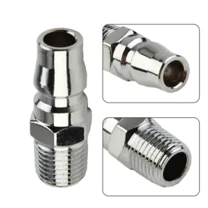 Steel Male Air Hose Fitting 1/4 inch BSP, 50mm 7 Se5aca6f4328c4e9299596aca08b44201q