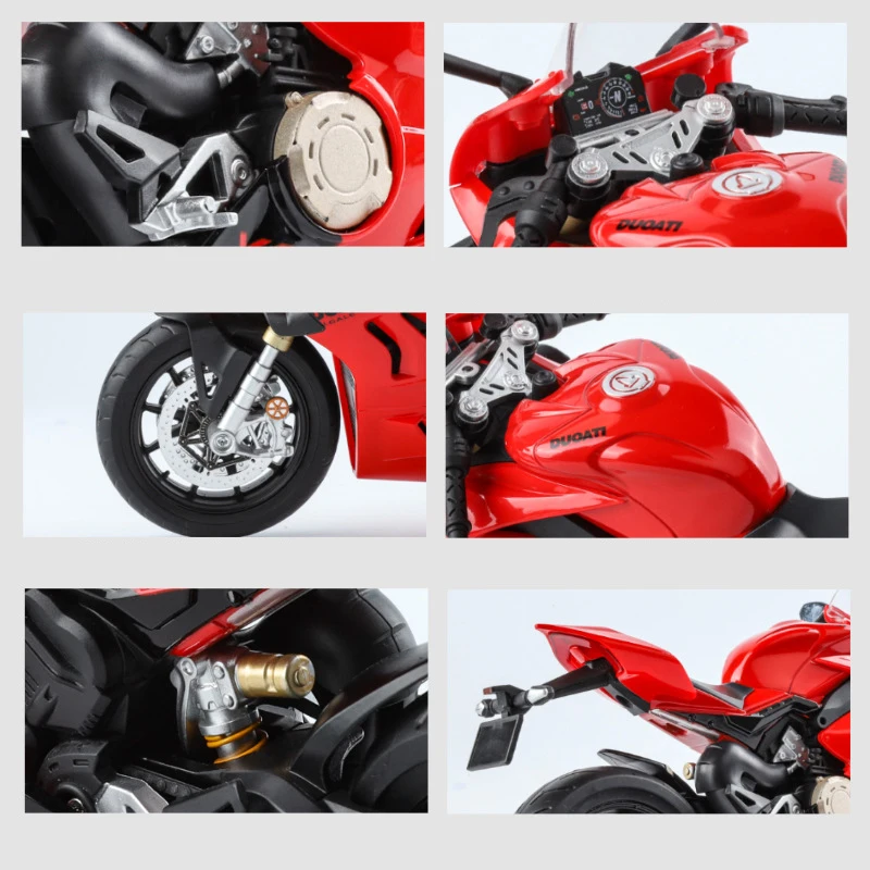Ducati V4S Panigale 1:9 Scale Diecast Model 3 Ducati V4S Panigale 1:9 Scale Diecast Model - Image 3