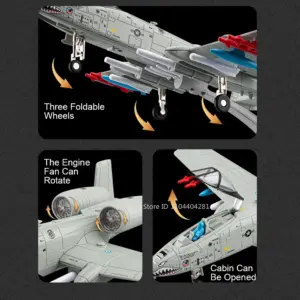 1:32 Scale F-14 Tomcat Diecast Model 11 Se5d312c351074bedb1440d6bb6ffd115N