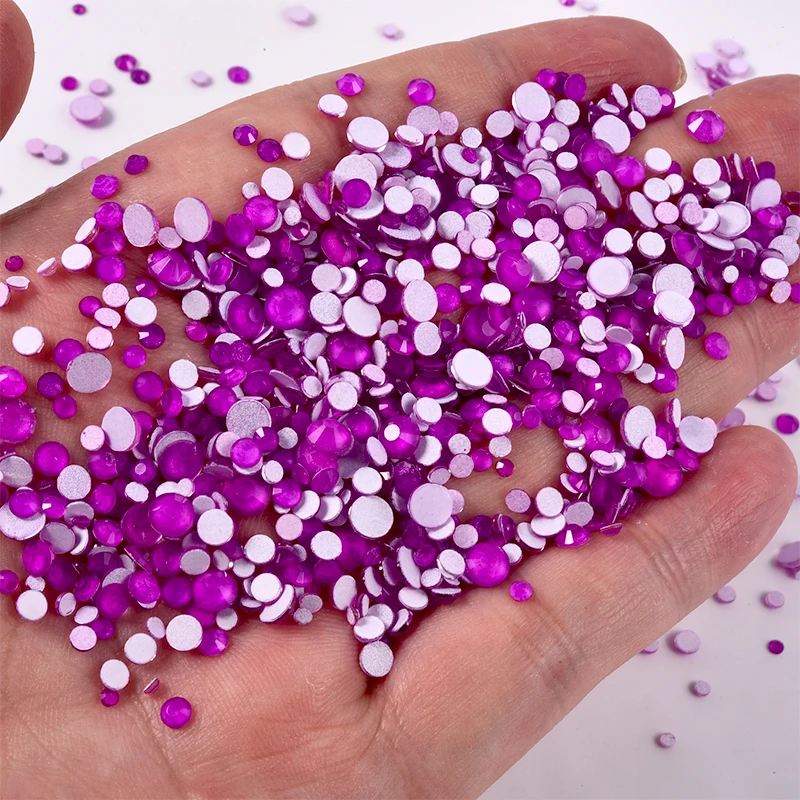 Neon Glass Rhinestones Mix Sizes SS6-SS30 Set 3 Neon Glass Rhinestones Mix Sizes SS6-SS30 Set - Image 3