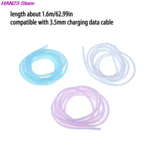 Colorful Spiral Cable Protector 1.5m 14 Se630ed50f21e44608b56707c2cfe76eda