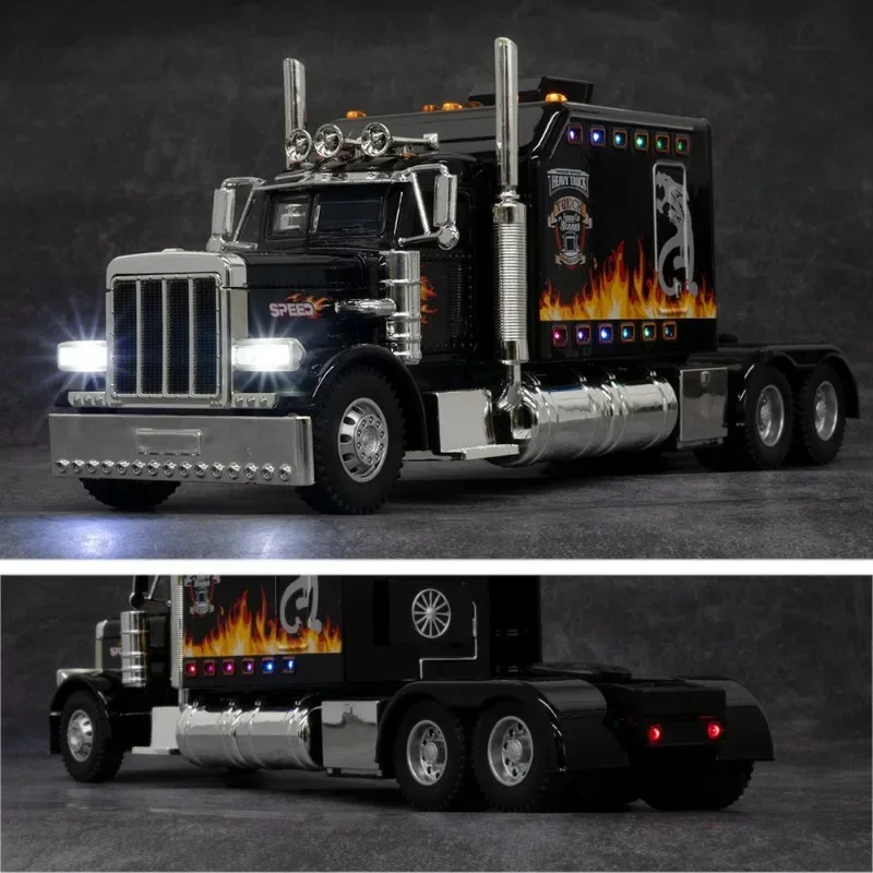 Peterbilt 389 Diecast Model Truck 1:24 Scale 4 Peterbilt 389 Diecast Model Truck 1:24 Scale - Image 4