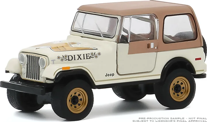 1:64 Scale 1979 Jeep CJ-7 Golden Eagle Dixie 2 1:64 Scale 1979 Jeep CJ-7 Golden Eagle Dixie - Image 2