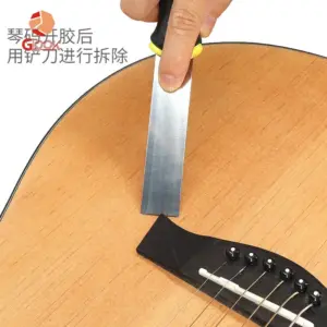 Stainless Steel Folk Guitar Repair Spatula 10 Se64b6bd492fa41bf91bcb4f1aa374bd1j