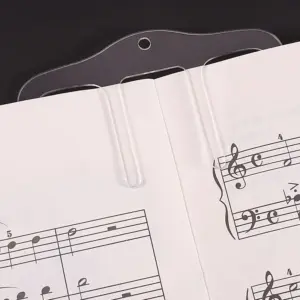 Clear Plastic Sheet Music Clip 8 Se65496b0d59a484e9b49425de8cd3431E
